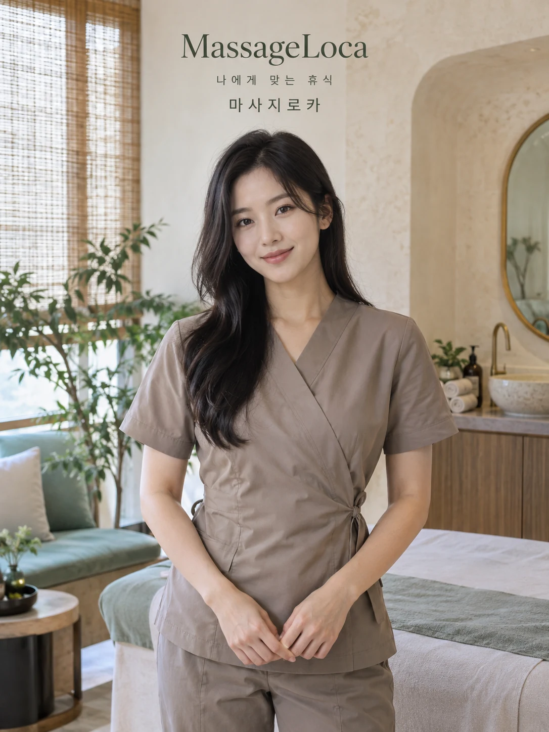 창원출장마사지 마사지로카 지역 대표 광고 포스터