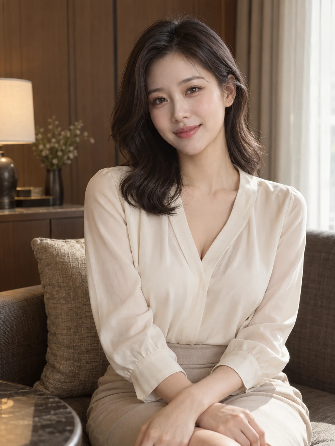 청양출장마사지 편안한 라운지 분위기의 브랜드 연출 사진