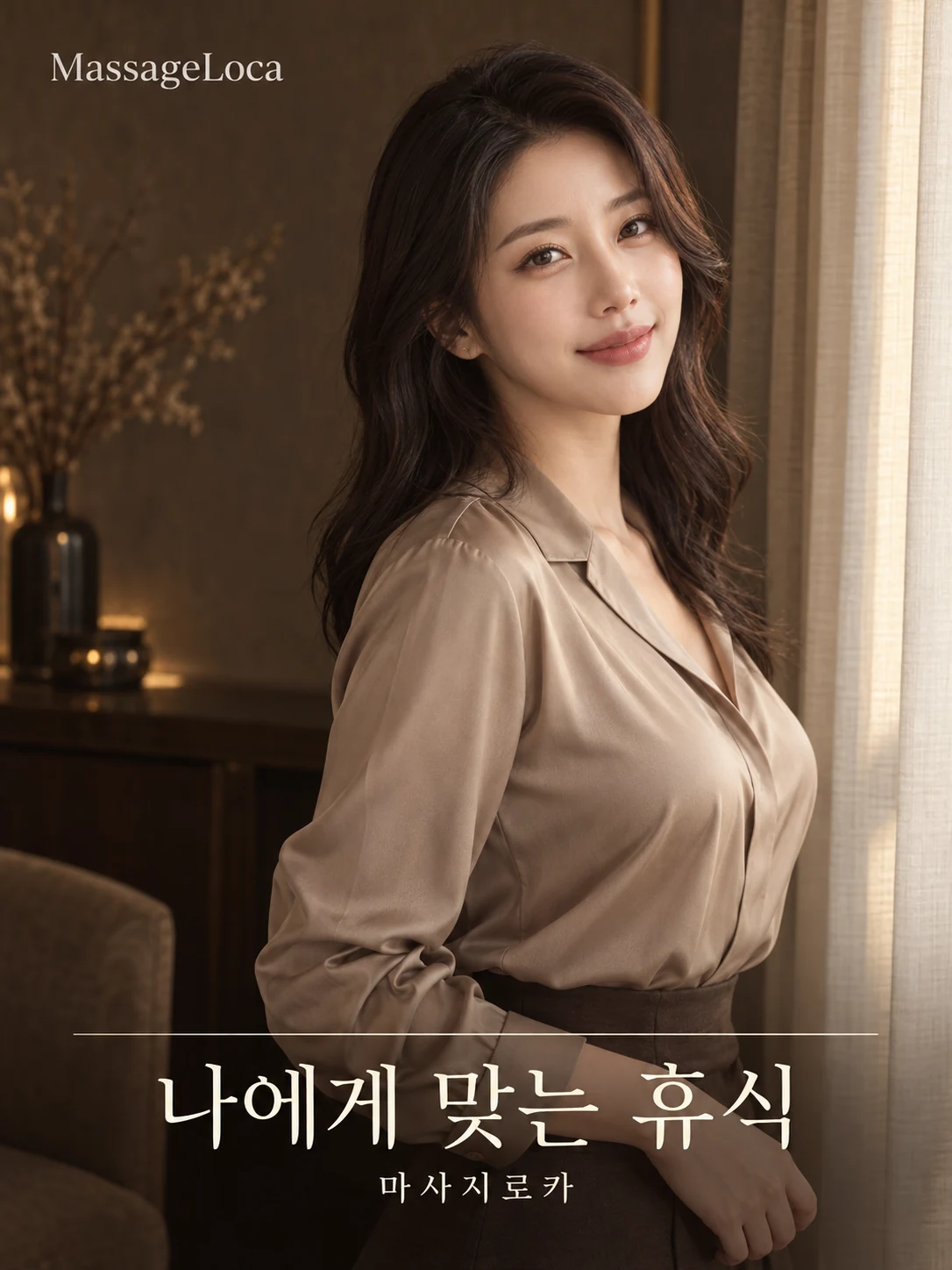 청양출장마사지 마사지로카 지역 대표 광고 포스터