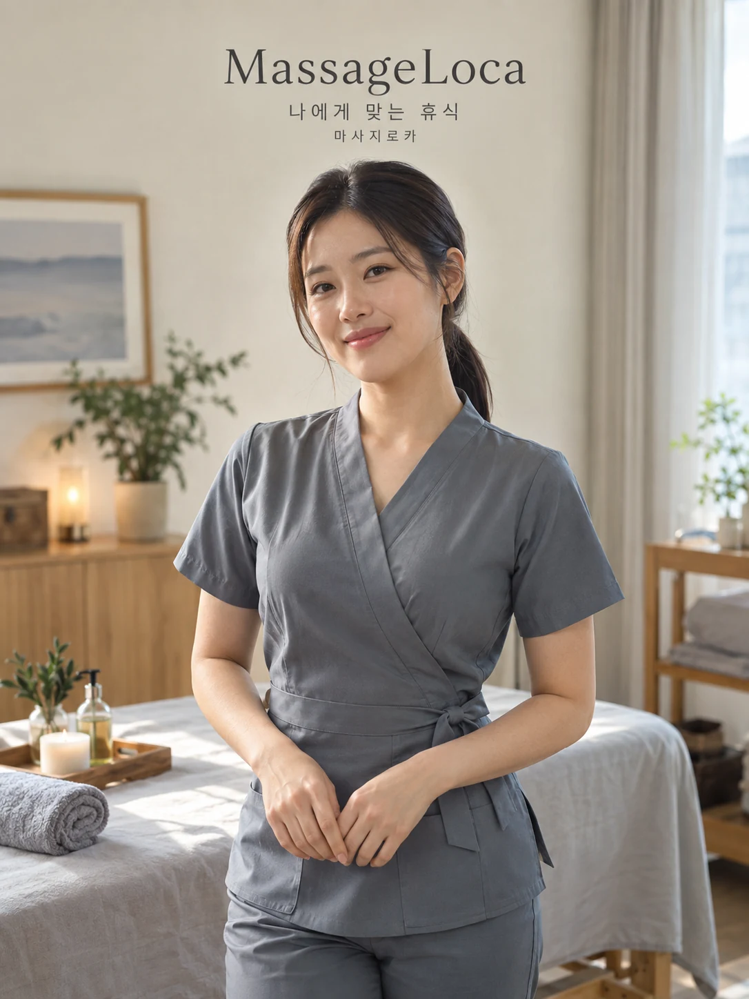 철원출장마사지 마사지로카 지역 대표 광고 포스터