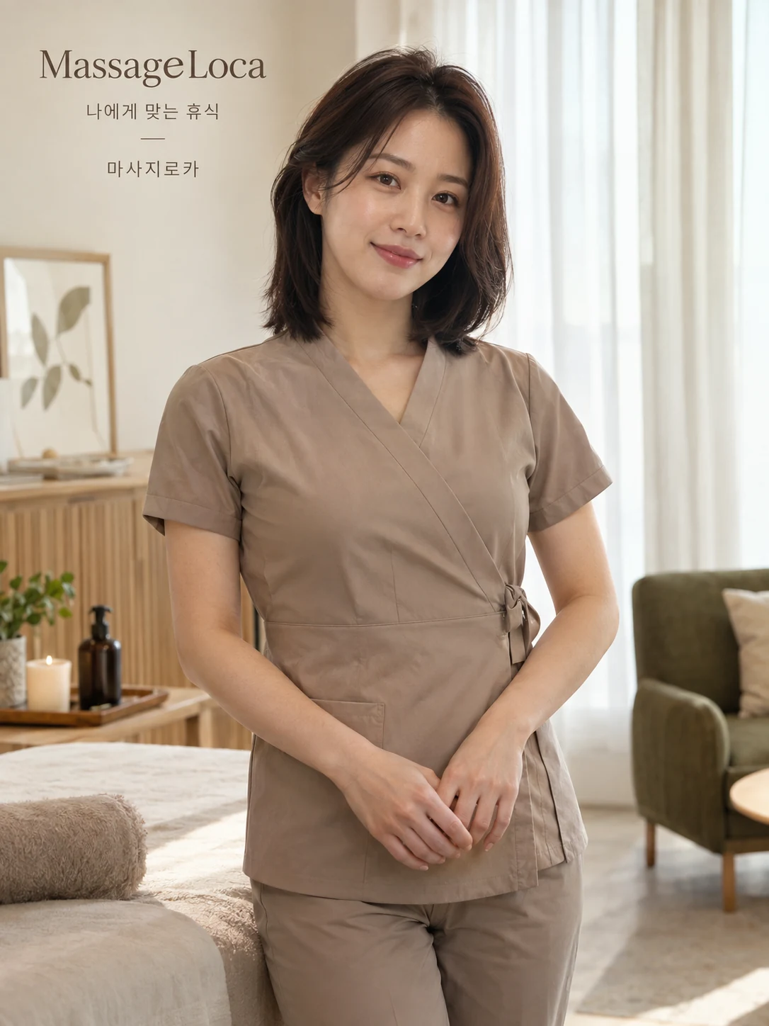 의왕출장마사지 마사지로카 지역 대표 광고 포스터